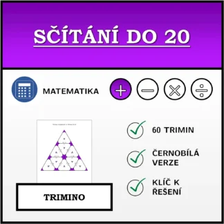 Trimino: Sčítání do 20
