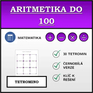 Tetromino: Aritmetika do 100