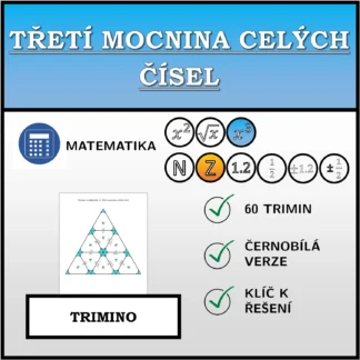 Trimino: Třetí mocnina celých čísel