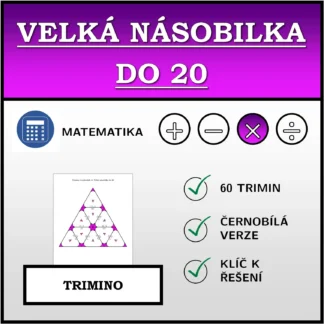 Trimino: Velká násobilka do 20