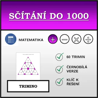 Trimino: Sčítání do 1000