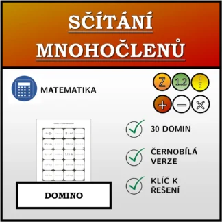 Domino: Sčítání mnohočlenů