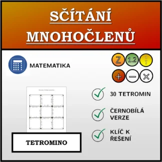 Tetromino: Sčítání mnohočlenů