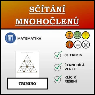 Trimino: Sčítání mnohočlenů