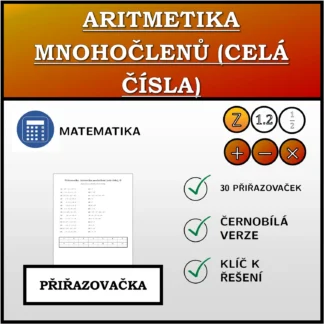 Přiřazovačka: Aritmetika mnohočlenů (celá čísla)