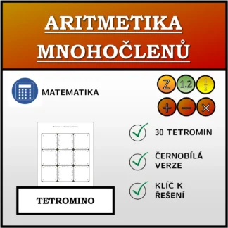 Tetromino: Aritmetika mnohočlenů