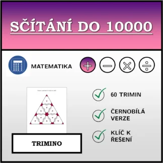 Trimino: Sčítání do 10000
