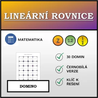 Domino: Lineární rovnice