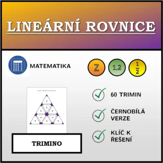 Trimino: Lineární rovnice