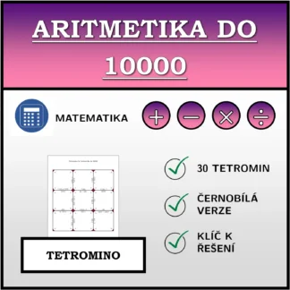Tetromino: Aritmetika do 10000