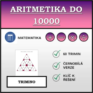 Trimino: Aritmetika do 10000