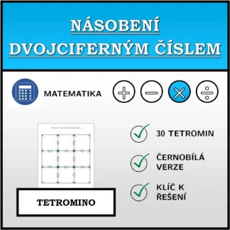 Tetromino: Násobení dvojciferným číslem