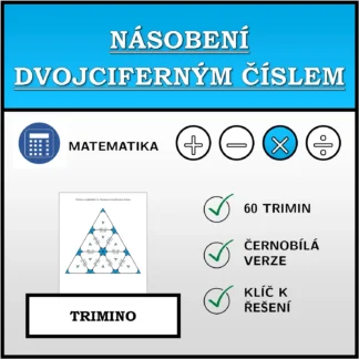 Trimino: Násobení dvojciferným číslem