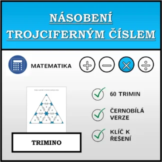 Trimino: Násobení trojciferným číslem