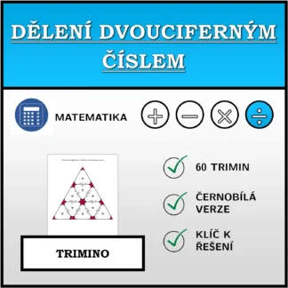 Trimino: Dělení dvouciferným číslem