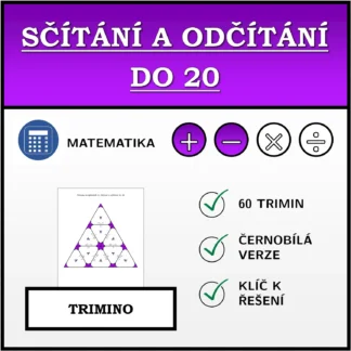 Trimino: Sčítání a odčítání do 20