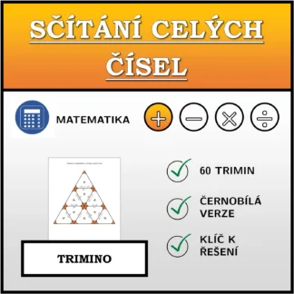 Trimino: Sčítání celých čísel