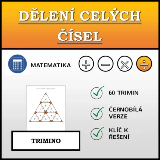 Trimino: Dělení celých čísel