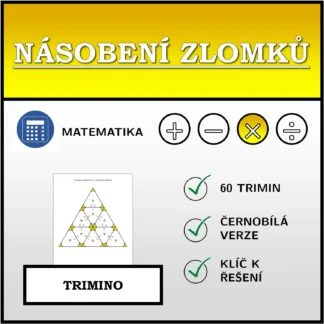 Trimino: Násobení zlomků