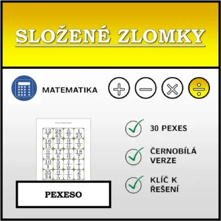 Pexeso: Složené zlomky