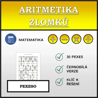 Pexeso: Aritmetika zlomků
