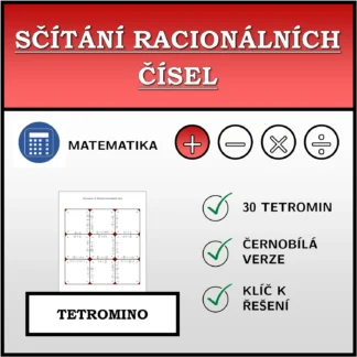 Tetromino: Sčítání racionálních čísel