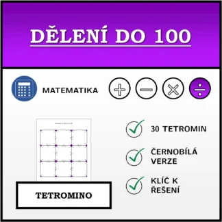 Tetromino: Dělení do 100