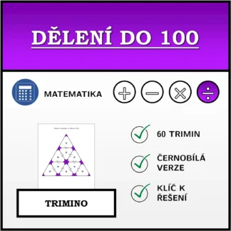 Trimino: Dělení do 100