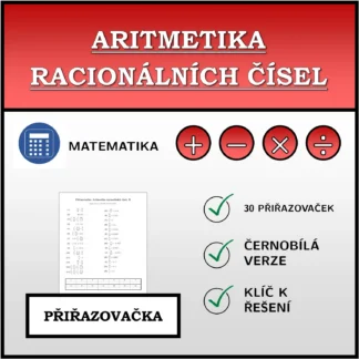 Přiřazovačka: Aritmetika racionálních čísel