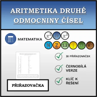 Přiřazovačka: Aritmetika druhé odmocniny čísel
